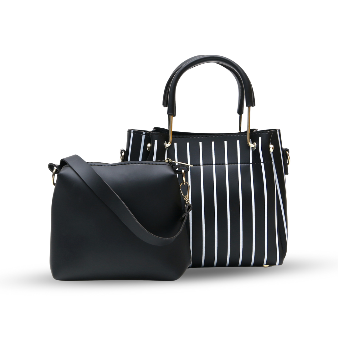 2 Piece Set Fashion Bag - deals BLACK