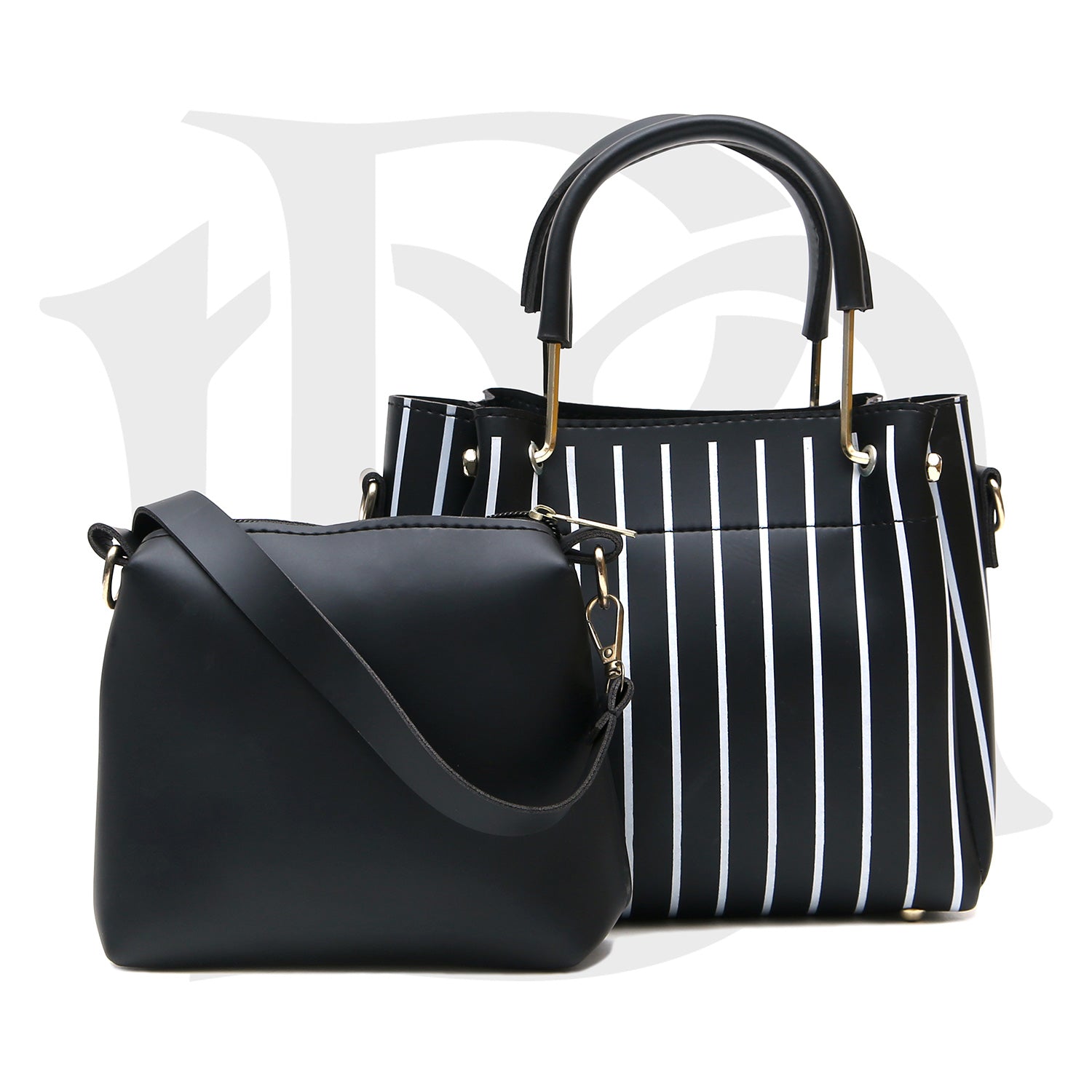 Buy Our Collection 2 Pieces Handbag  ( Black )