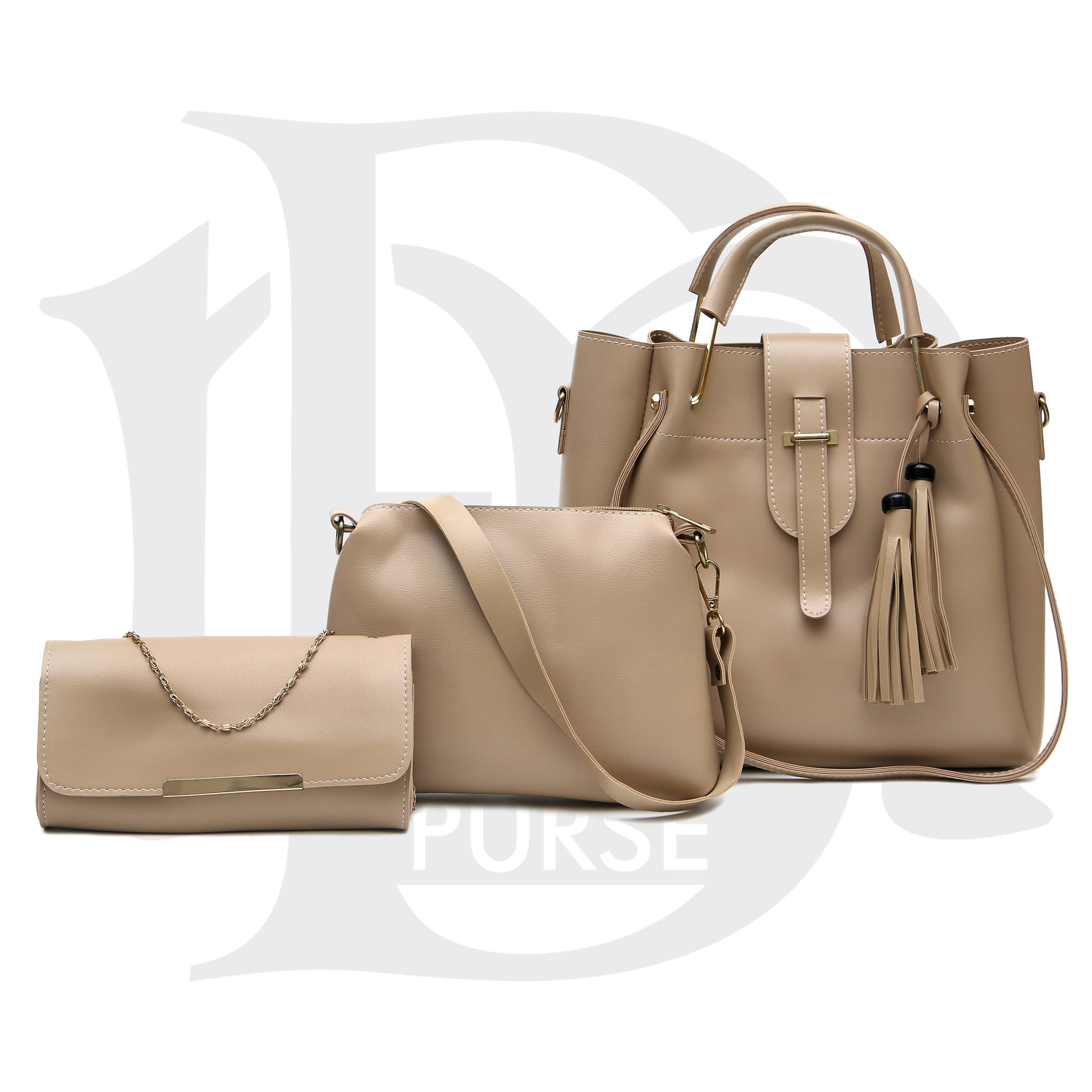 Boss 3 Piece Set HandBag ( Skin )