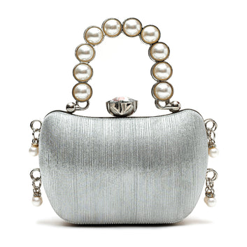 Taylor Bridal Clucthe ( Silver )