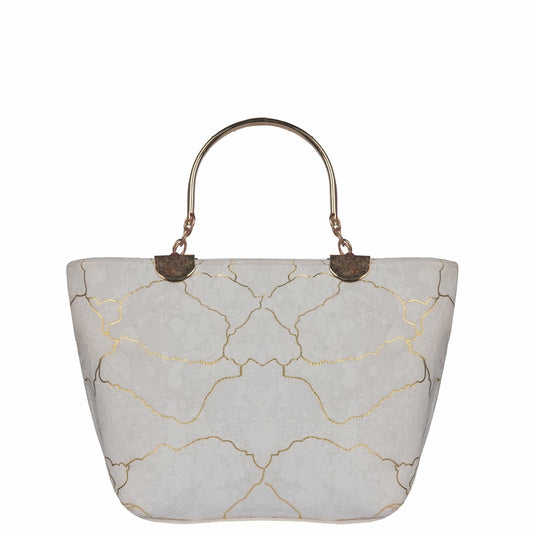 Raya Printed Cross Body Bag ( Off White )