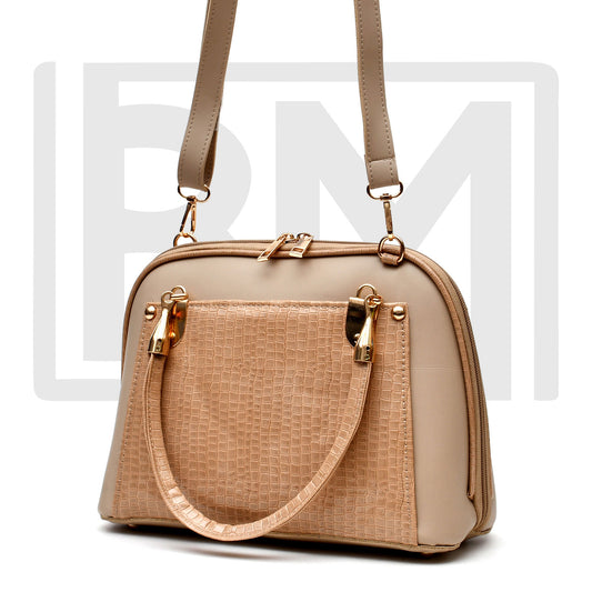 Women D Shape handbag ( skin )